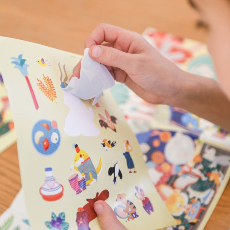 Super stickers - Around the world - POPPIK