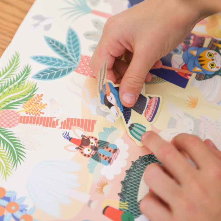 Super stickers - Around the world - POPPIK