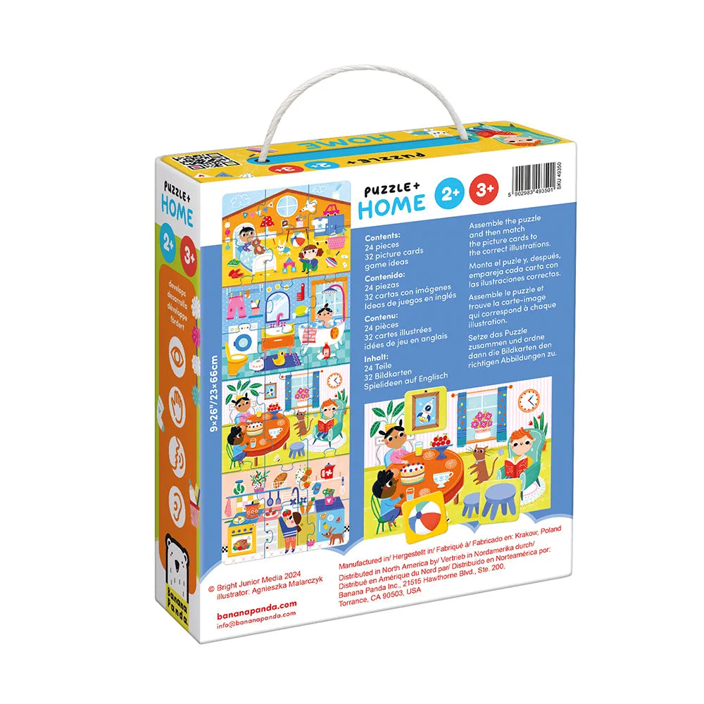 Puzzle + Casa - Descobre o Mundo Dentro de Casa! - Banana Panda