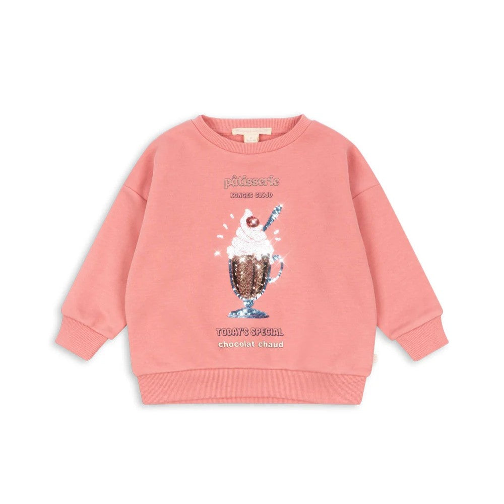 Sweatshirt LOU Peach Blossom - KONGES SLOJD