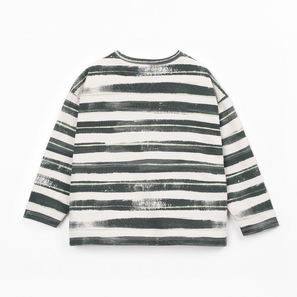 T-shirt com estampado de riscas - PLAY UP