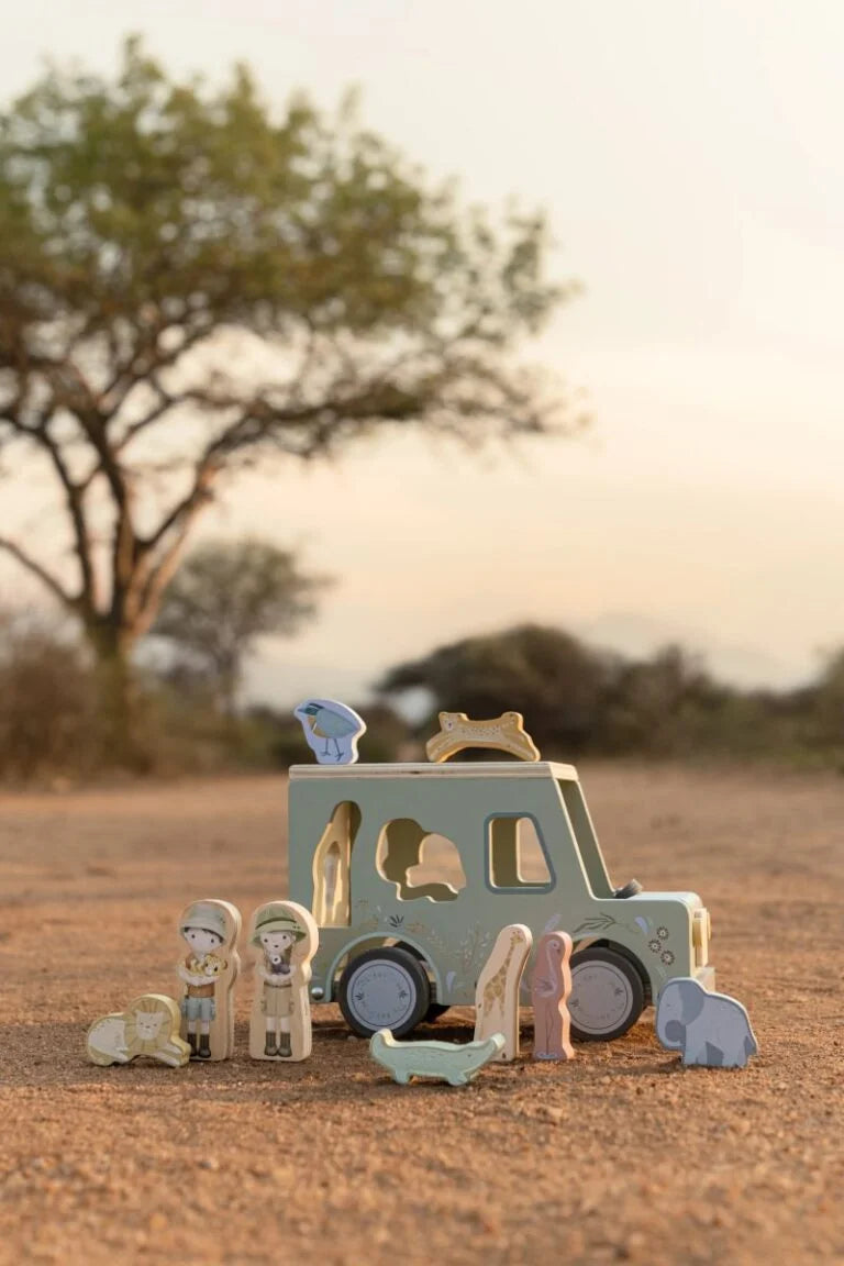 Caixa de Formas Carro Safari - LITTLE DUTCH