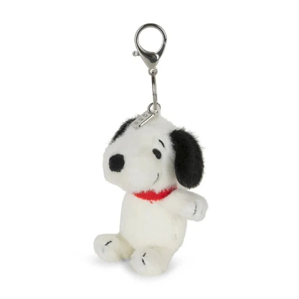 Porta-chaves Snoopy Lucky Fuzzy Cream - BON TON TOYS