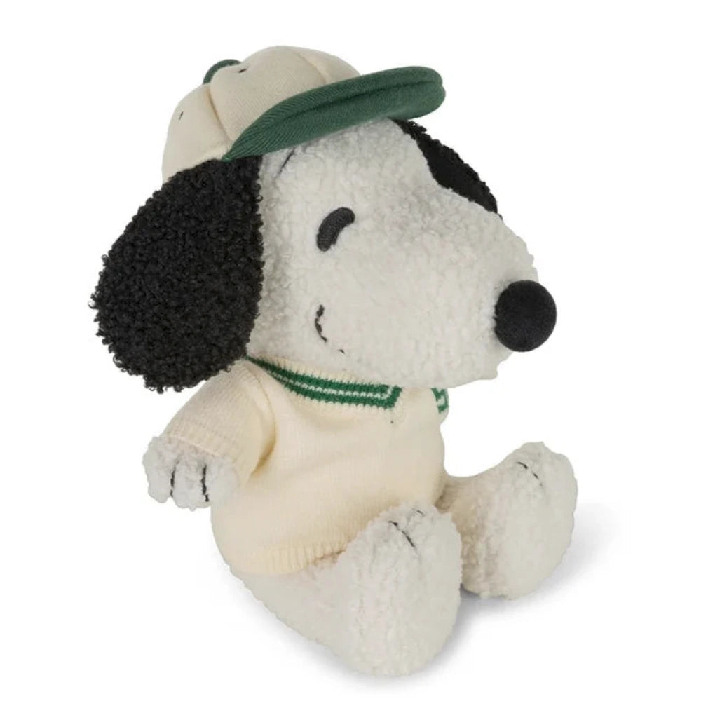 Peluche Snoopy ECO Tiny Teddy com Camisola Varsity - BON TON TOYS