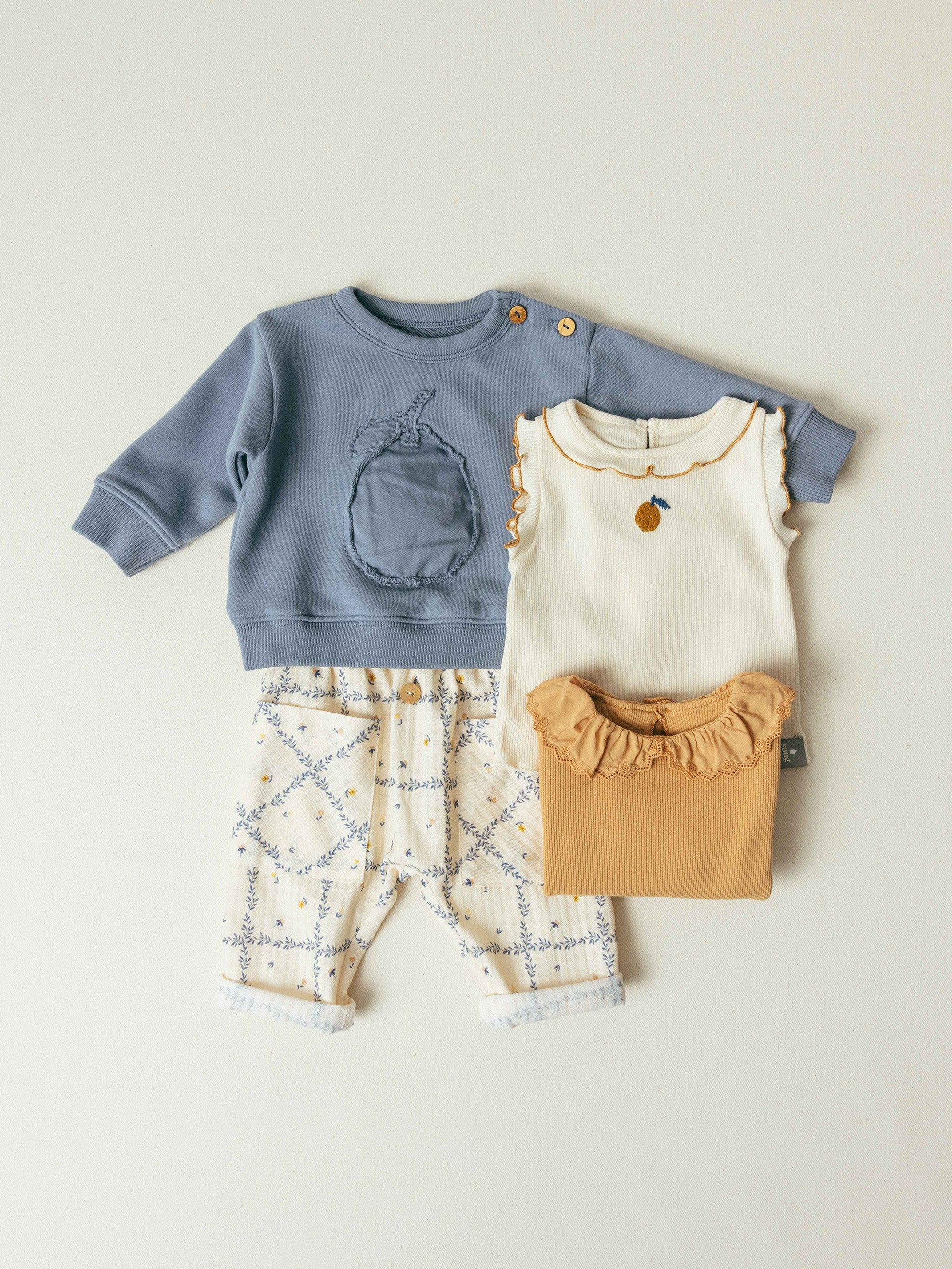 Sweatshirt em felpa com bordado - Snug