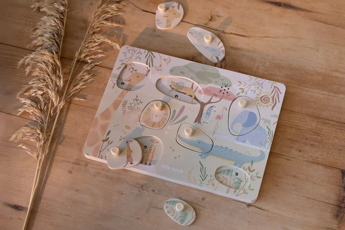 Puzzle Sonoro SAFARI FRIENDS - LITTLE DUTCH