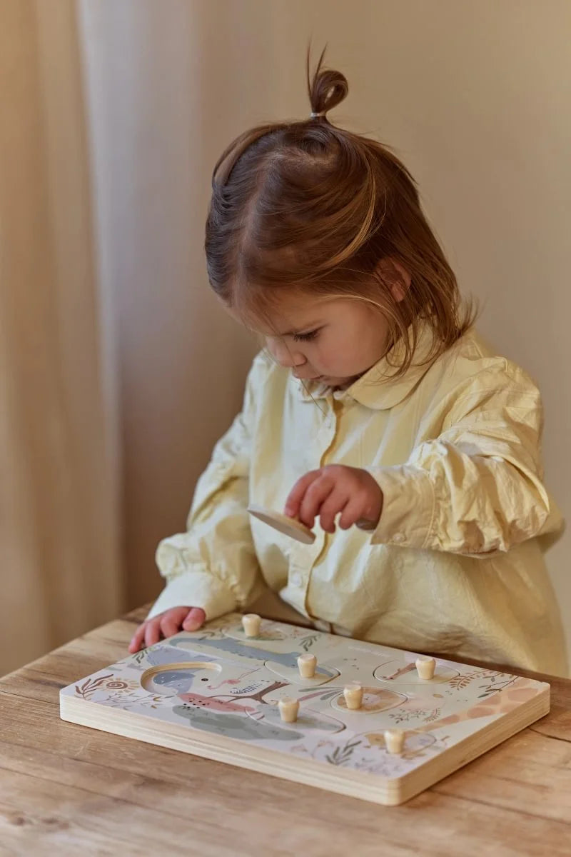 Puzzle Sonoro SAFARI FRIENDS - LITTLE DUTCH