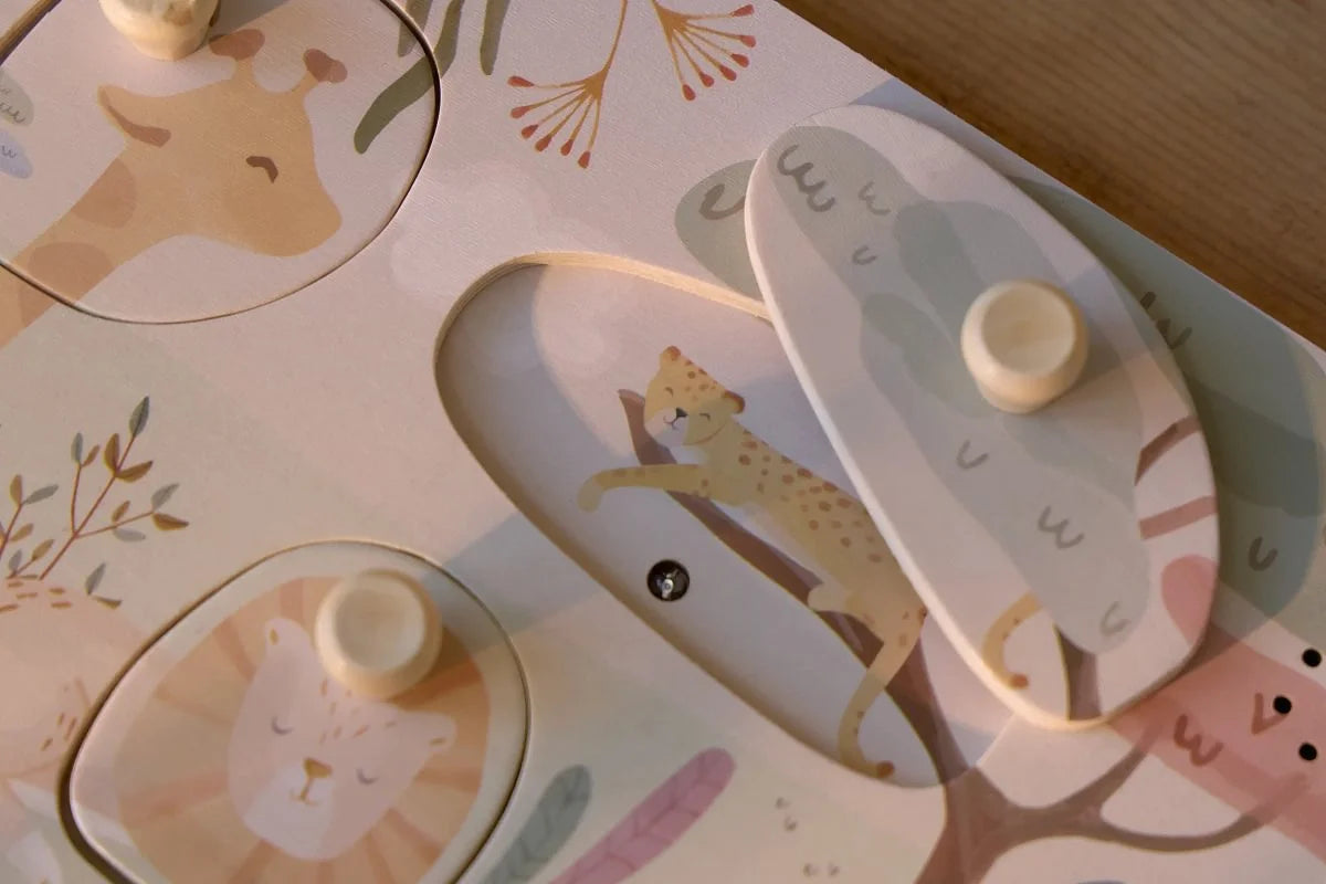 Puzzle Sonoro SAFARI FRIENDS - LITTLE DUTCH