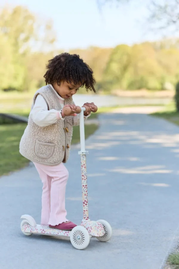 Trotinete 3 Rodas – Sunny Flower Off White - Little Dutch