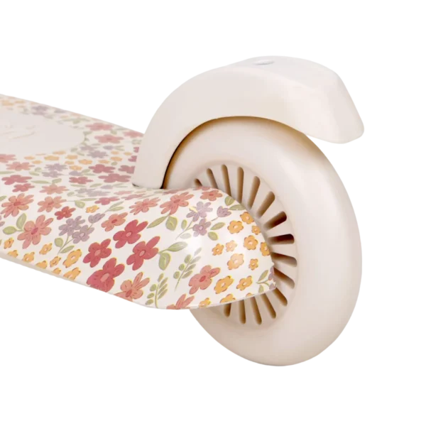 Trotinete 3 Rodas – Sunny Flower Off White - Little Dutch
