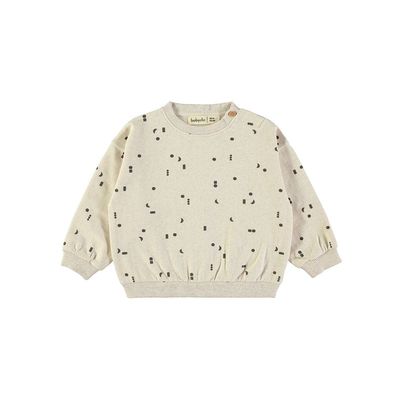 Sweatshirt CIELO ECRU - BABYCLIC