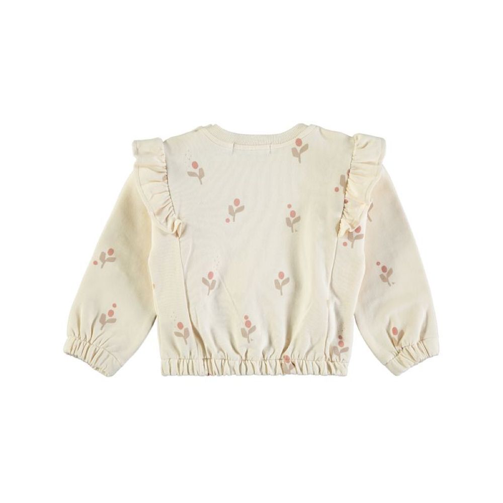 Sweatshirt FLOR CREAM - Babyclic