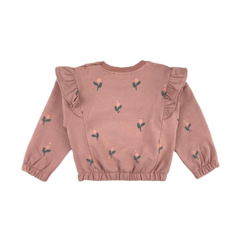 Sweatshirt FLOR PINK - Babyclic