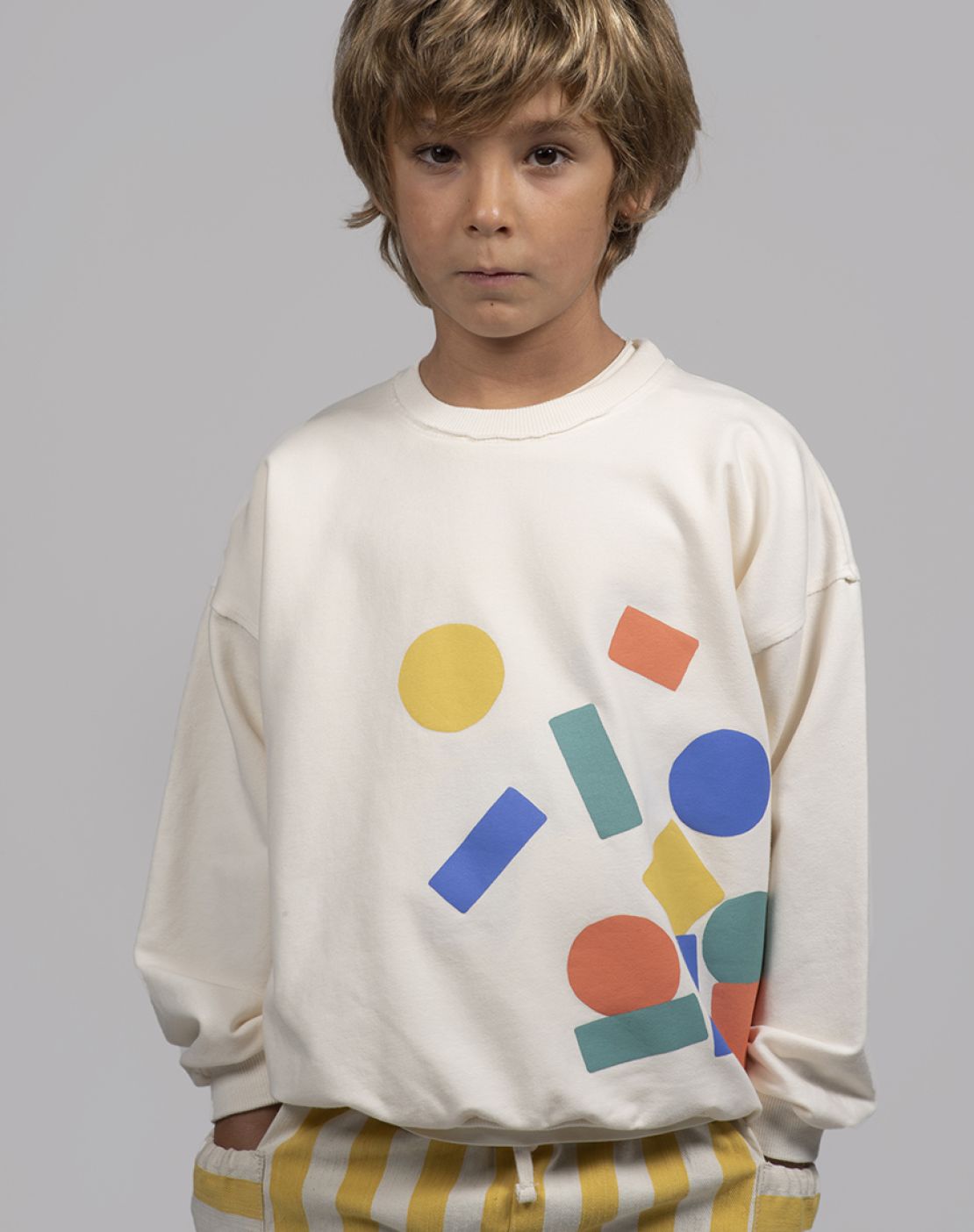 Sweatshirt MESSY BLOCKS - Babyclic