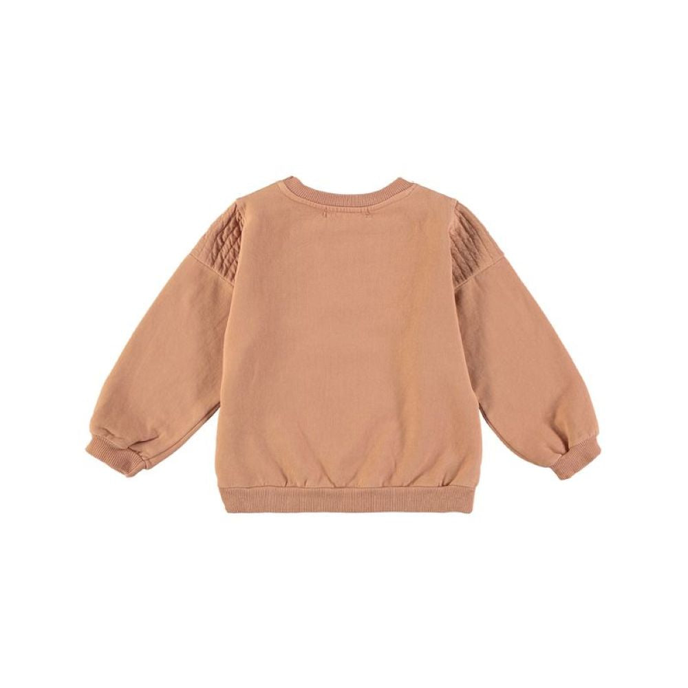 Sweatshirt PERSON TERRACOTA - Babyclic