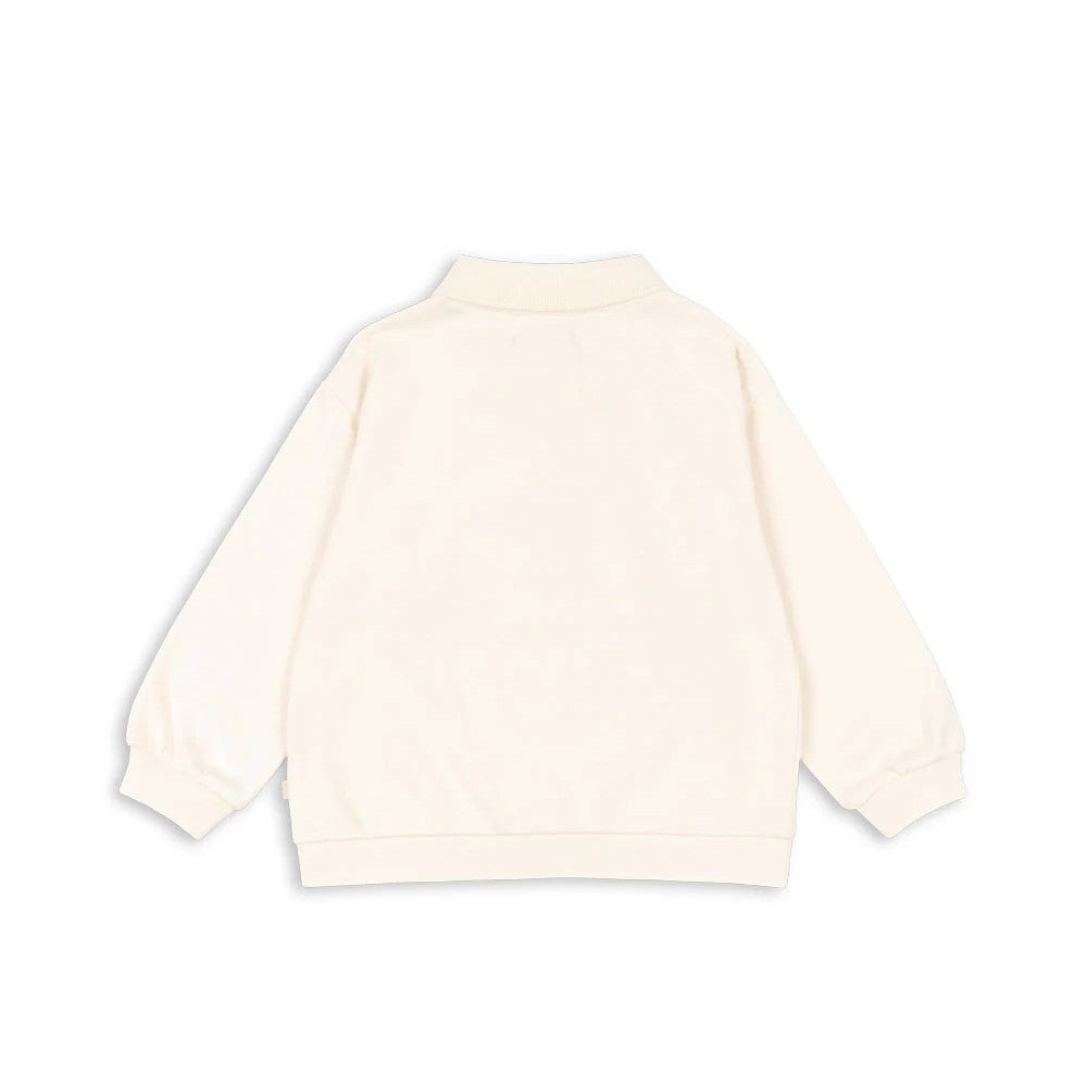 Sweatshirt polo ANTIQUE WHITE - Konges Slojd