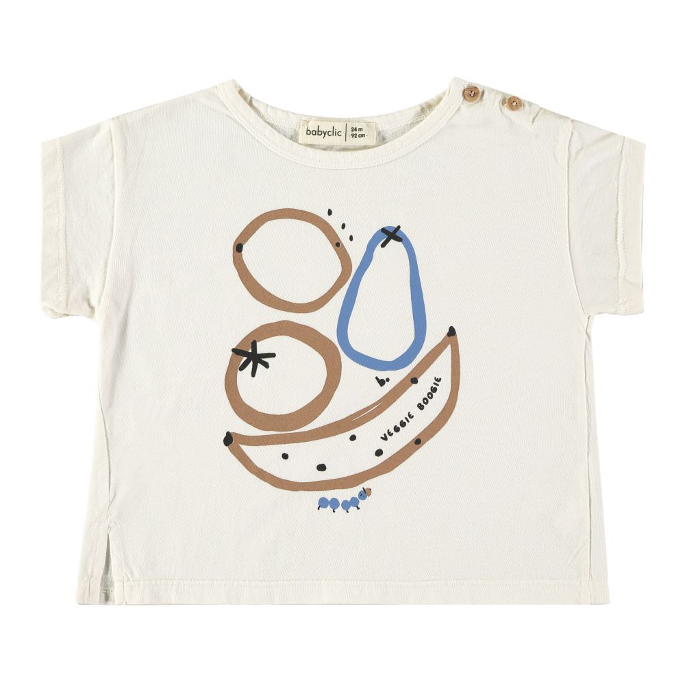 T-shirt FRUIT ECRU - Babyclic