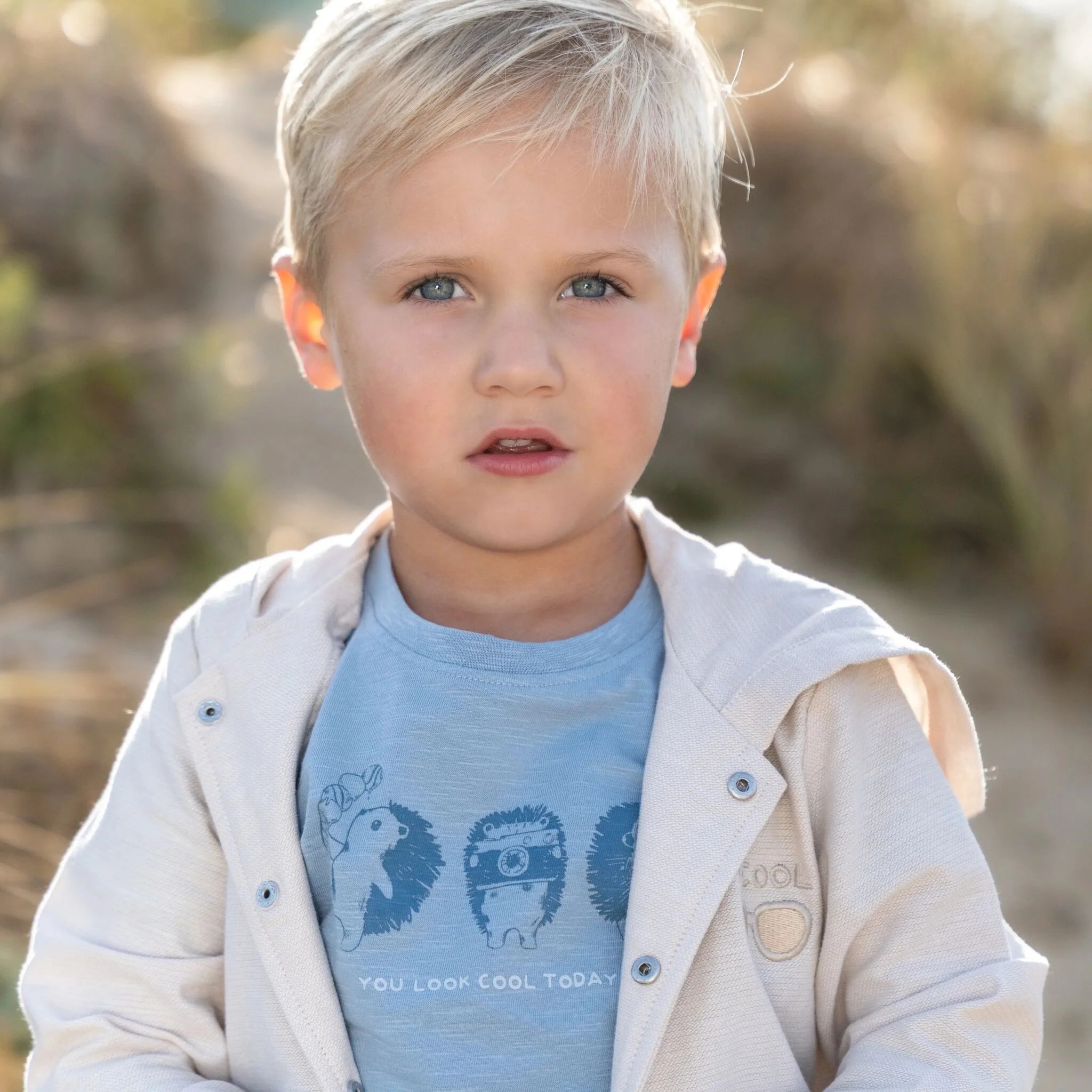 T-shirt de algodão - Little Dutch