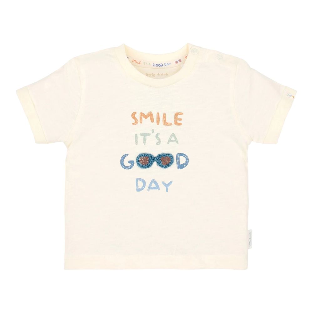 T-shirt "Smile, it's a good day" - Little Dutch