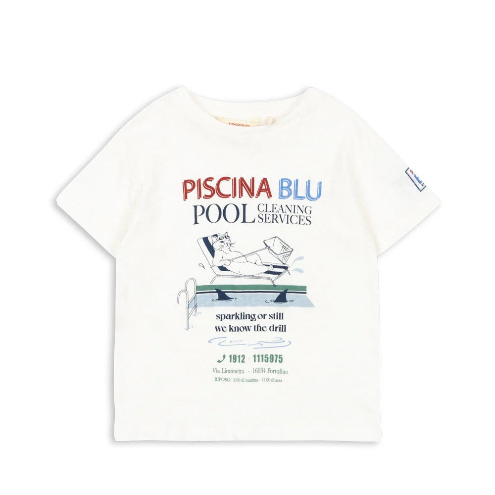 T-shirt PISCINA BLUE - Konges Slojd
