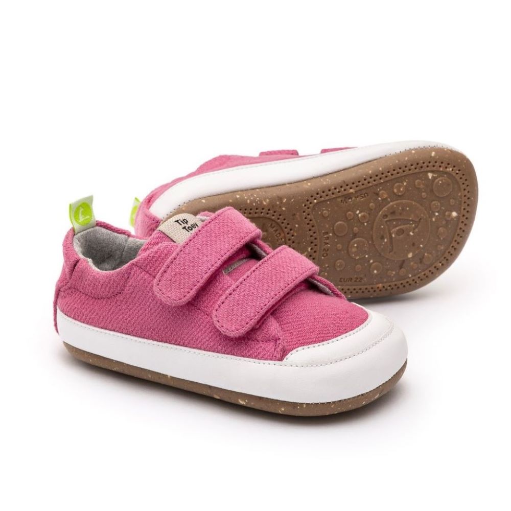 Ténis BOSSY GREEN Rosa - Primeiros Passos - Tip Toey Joey