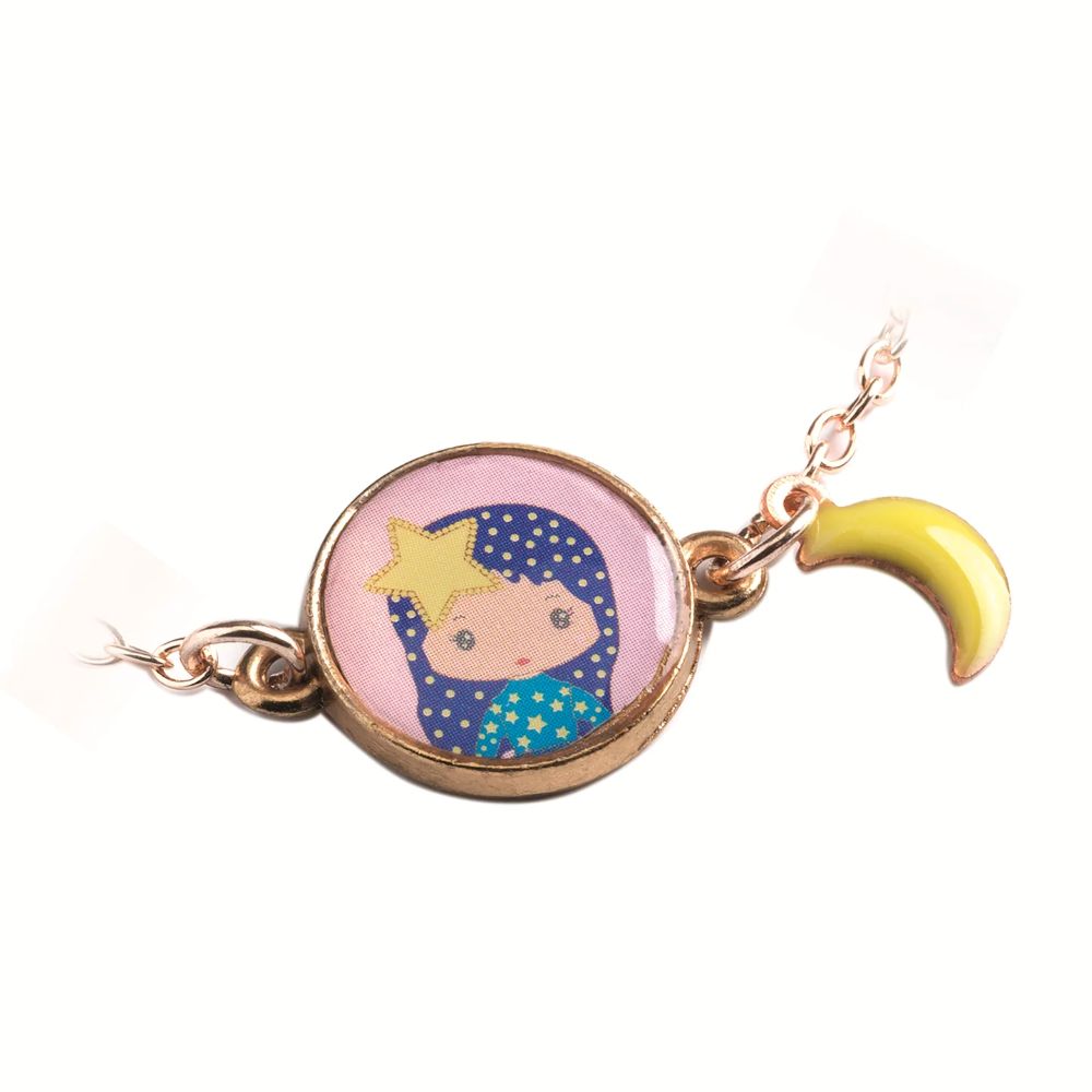 Pulseira com Medalhão Tinyly - Djeco