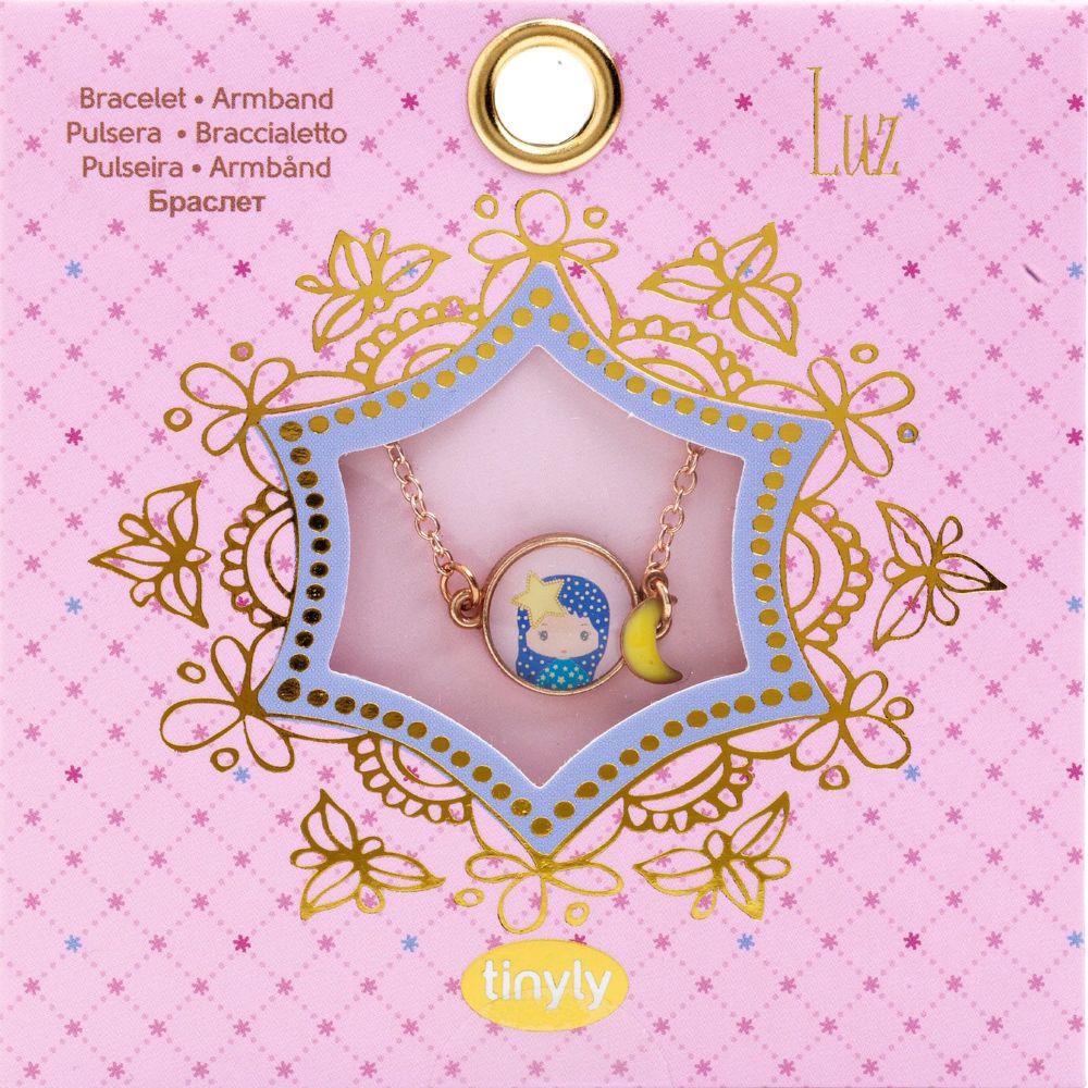 Pulseira com Medalhão Tinyly - Djeco