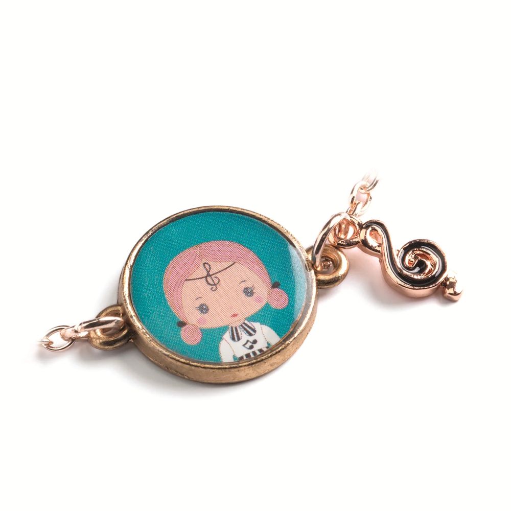 Pulseira com Medalhão Tinyly - Djeco