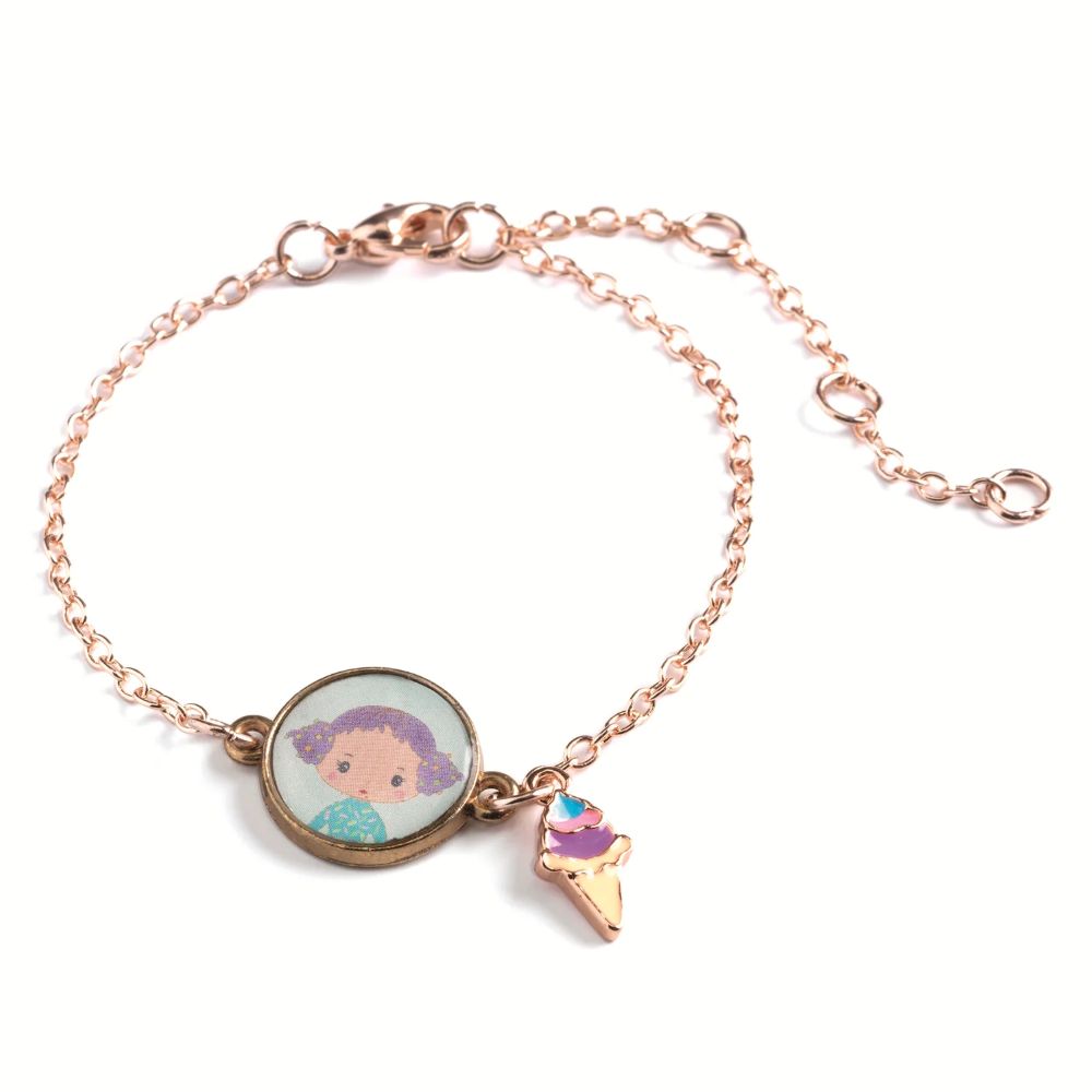 Pulseira com Medalhão Tinyly - Djeco