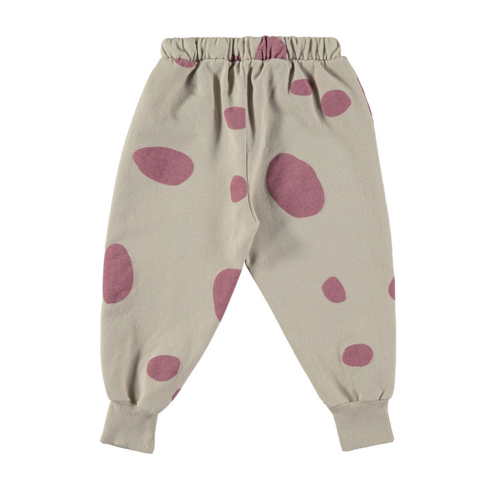 Calça de algodão PAINT GRAPE - Babyclic