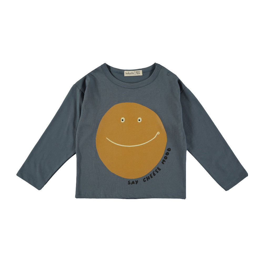 Blusa SAY CHEESE STORM BLUE - Babyclic