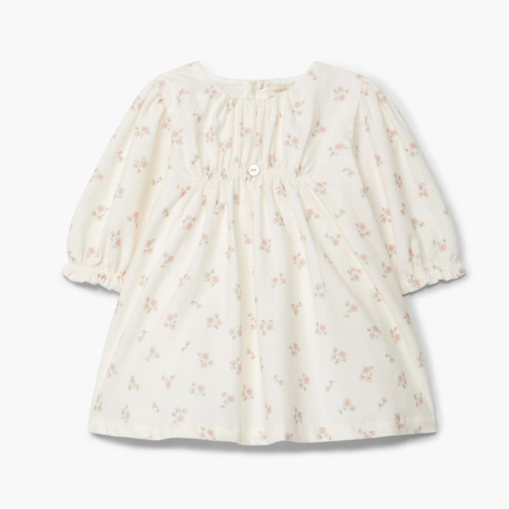 Vestido florido em bombazine | TRUE LOVE - WEDOBLE