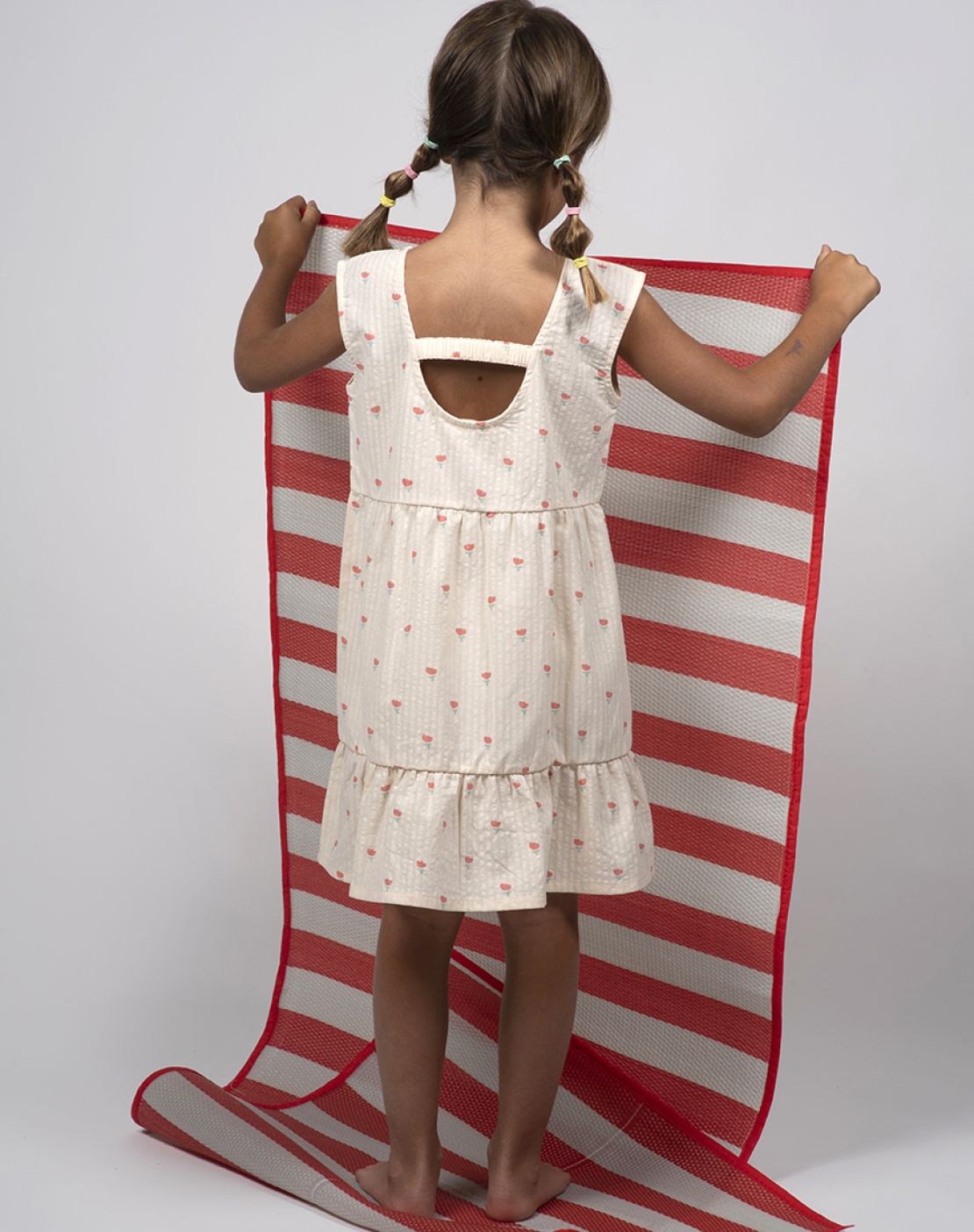 Vestido POPPIES ECRU - Babyclic