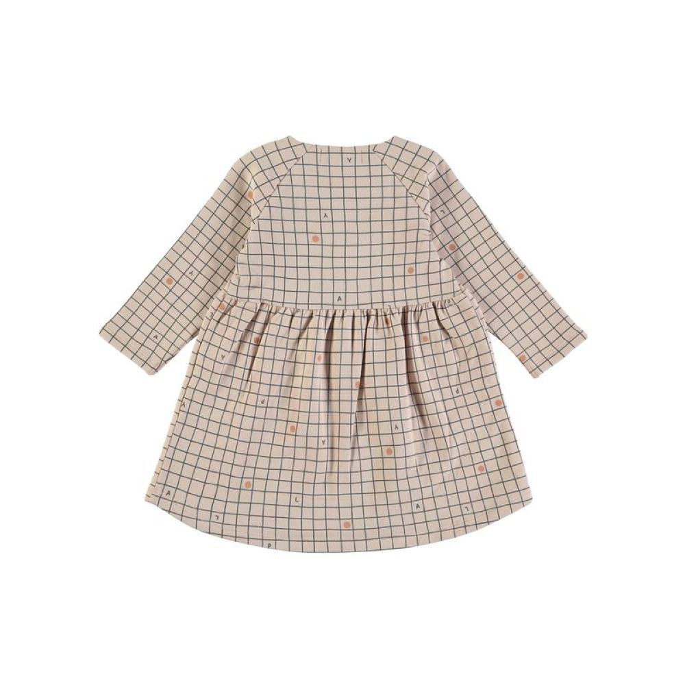 Vestido CHECKS NUDE - Babyclic