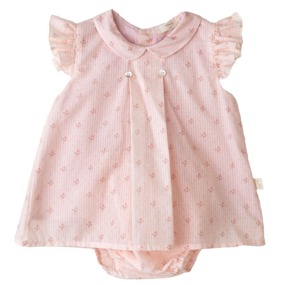Vestido com tapa fraldas FLORA - Baby Gi