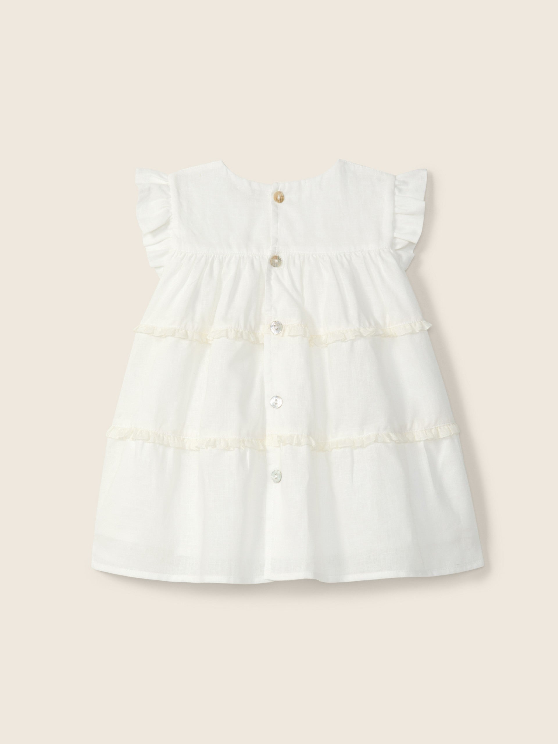 Vestido de algodão e linho | SWEET AND LOVING - Wedoble