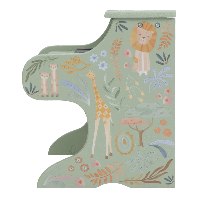Piano de Madeira | Safari Friends - LITTLE DUTCH