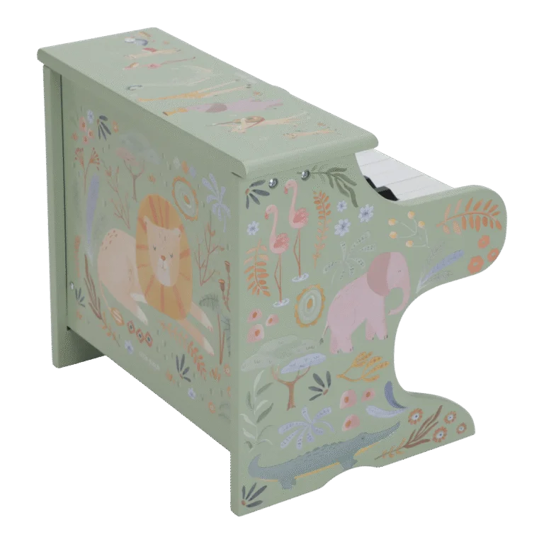 Piano de Madeira | Safari Friends - LITTLE DUTCH