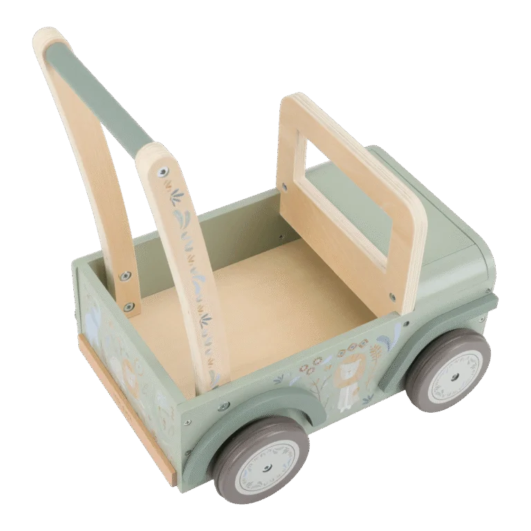 Carro Safari de Empurrar em Madeira - LITTLE DUTCH