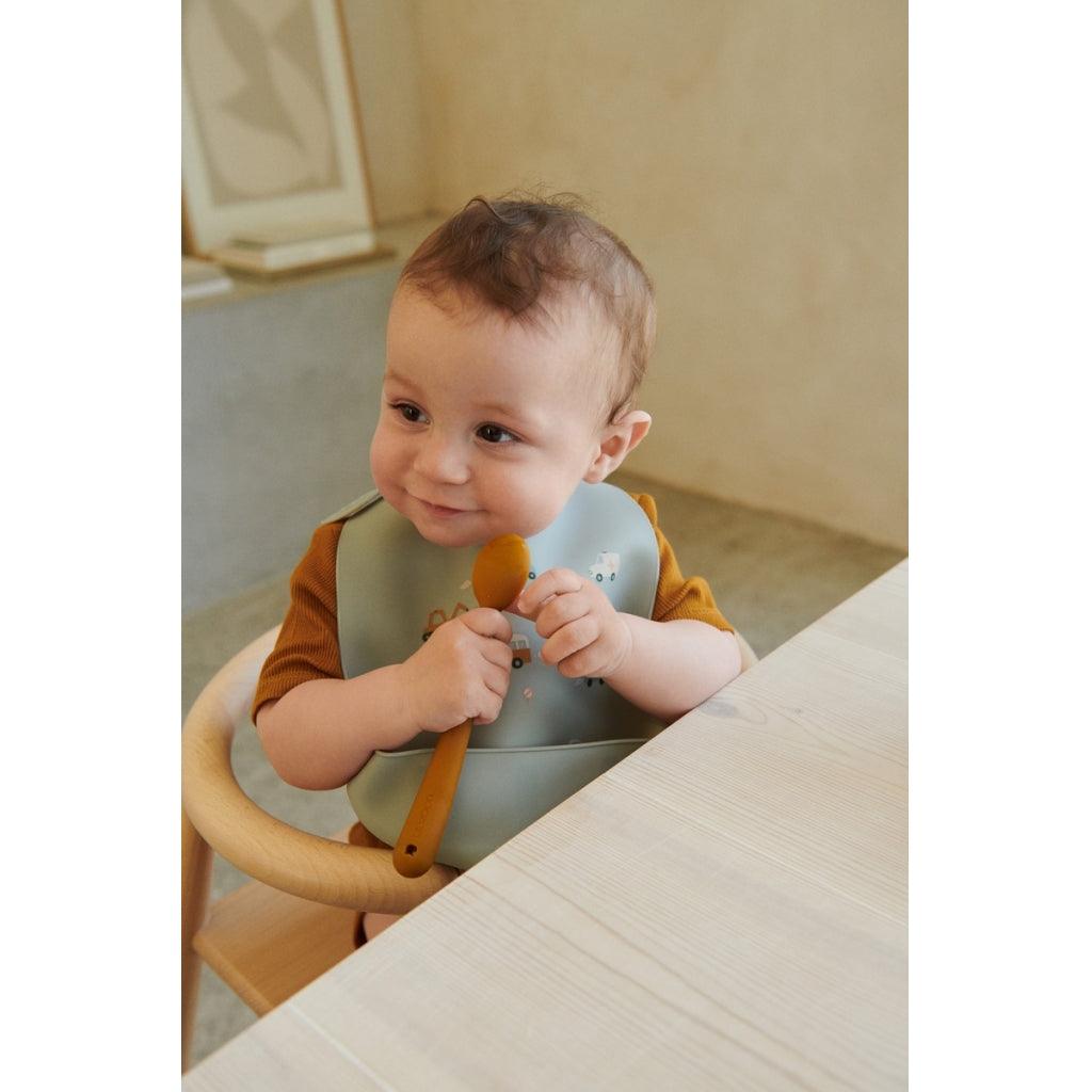 Pack 4 colheres silicone - Liewood