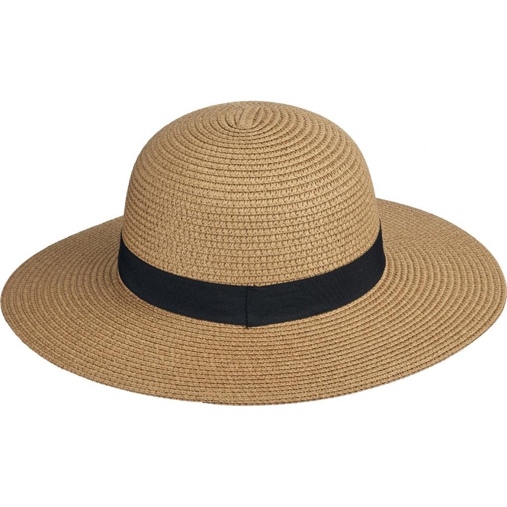 Chapéu de palha de papel estilo retro de aba larga - Liewood