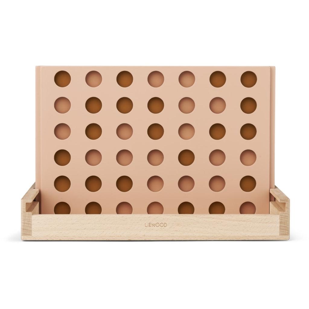 Jogo 4 em linha em madeira - Liewood - chuvadeamor