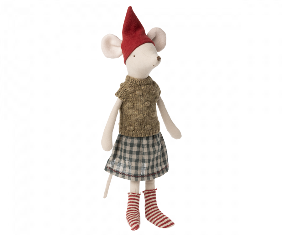 Ratinha de natal - Médio - Maileg - chuvadeamor