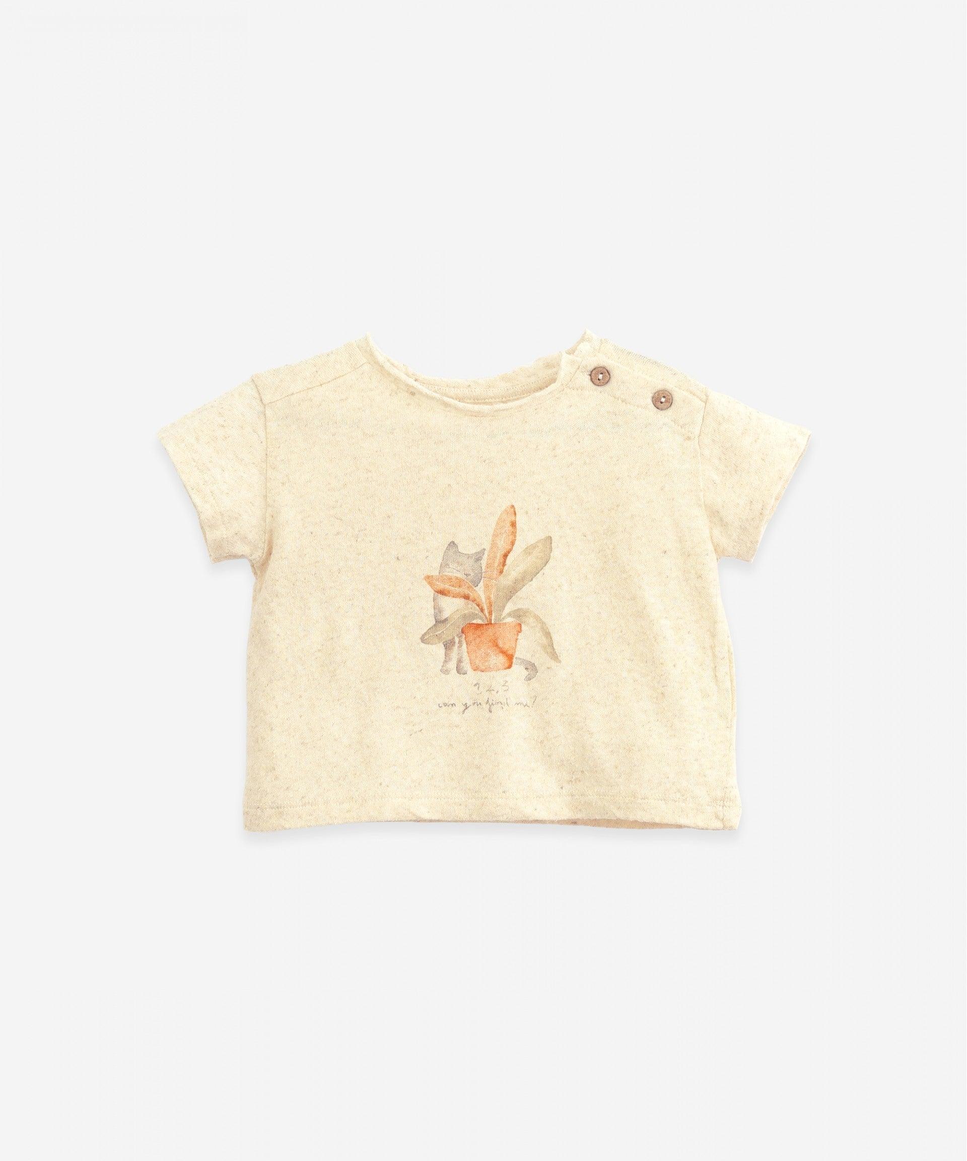 T-shirt estampado - chuvadeamor