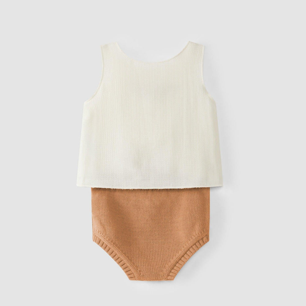 Kit tapa fraldas e top - chuvadeamor