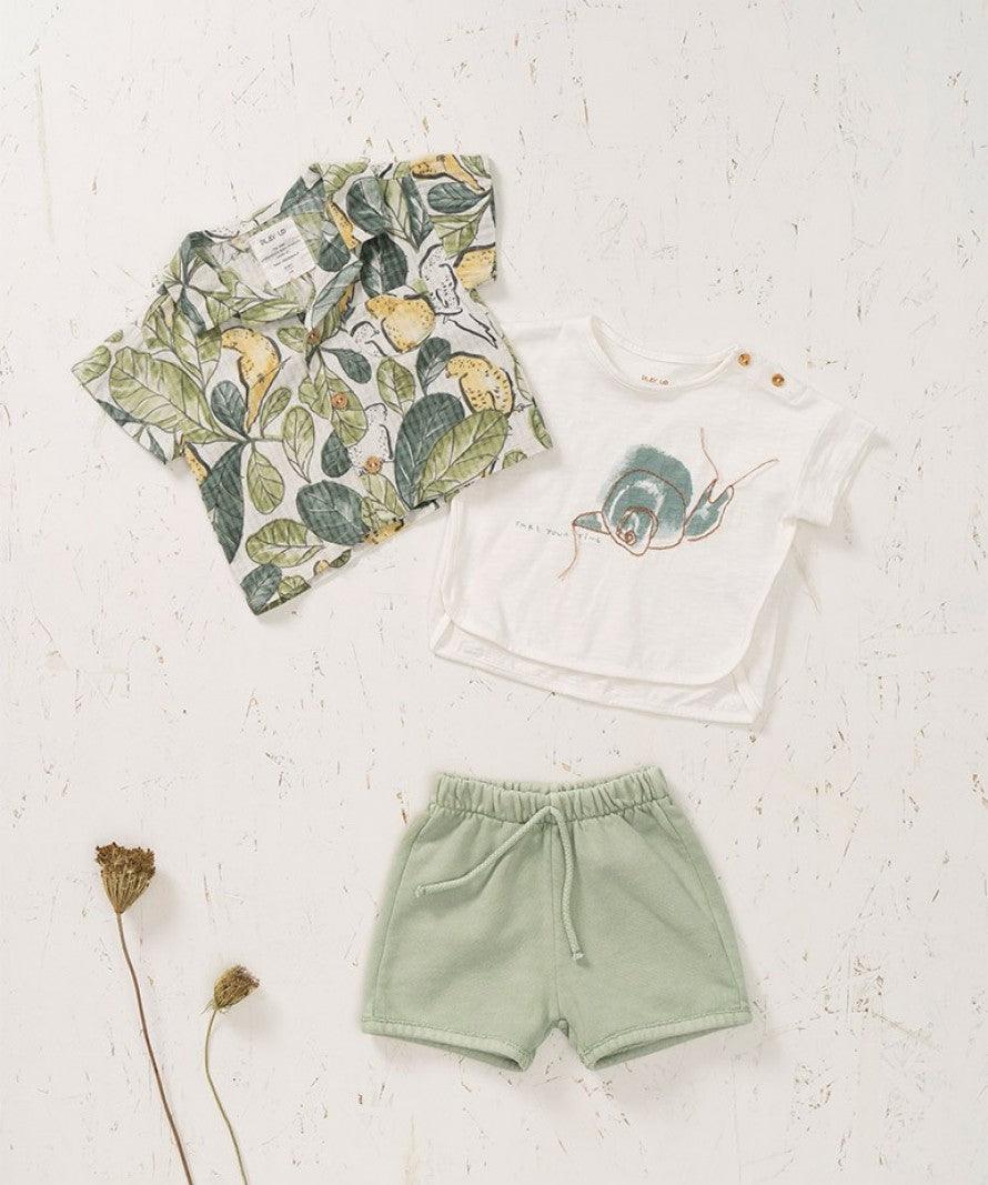 T-shirt em 100% algodão com desenho - Play Up