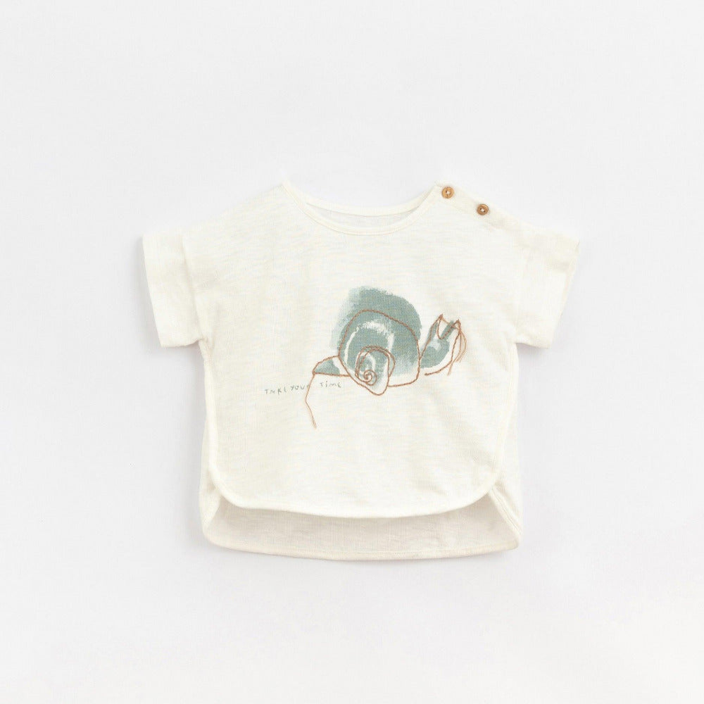 T-shirt com desenho - chuvadeamor