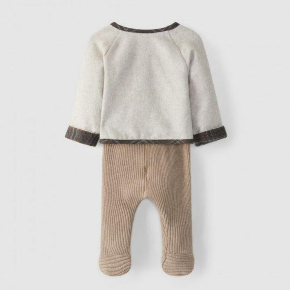 Kit camisola trespasse e calças 