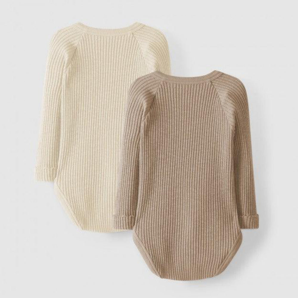 Kit duas peças malha canelada - Snug