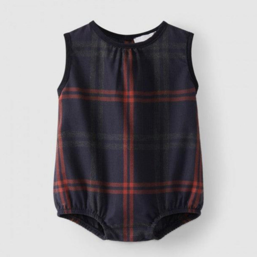 Fofo xadrez 100% Algodão - Laranjinha - chuvadeamor